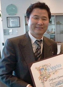 정주현 신임 세계한인체육회총연합회 회장[출처:LA한인축제재단]